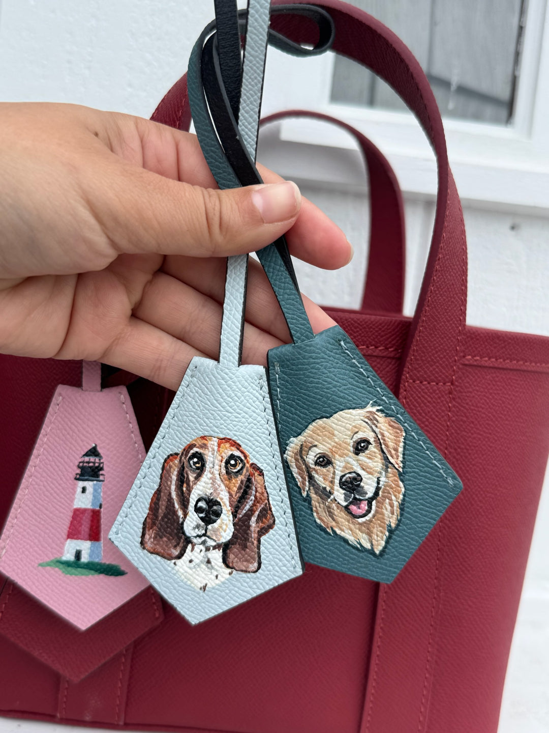 Leather Key Ring