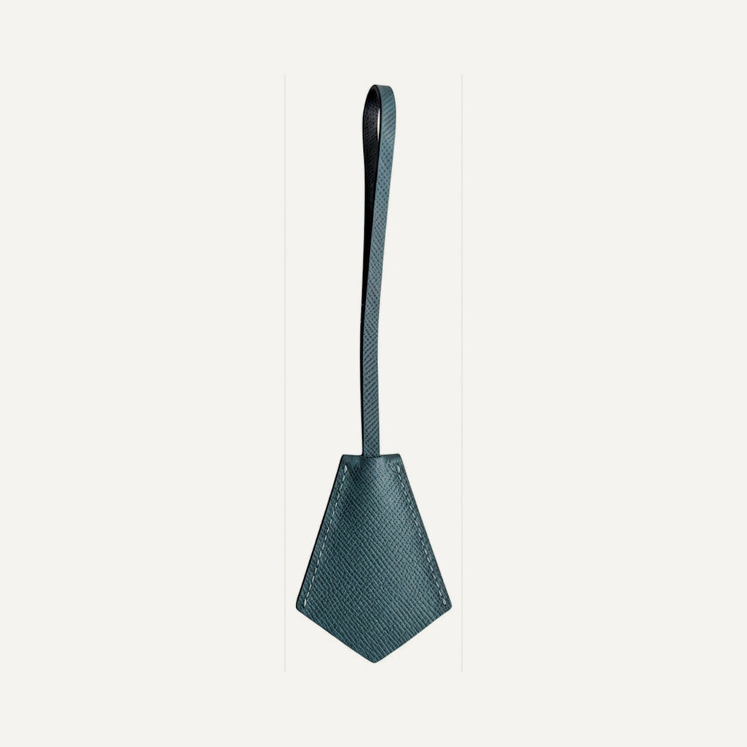 Leather key ring in Blue Jean — 15 Parker