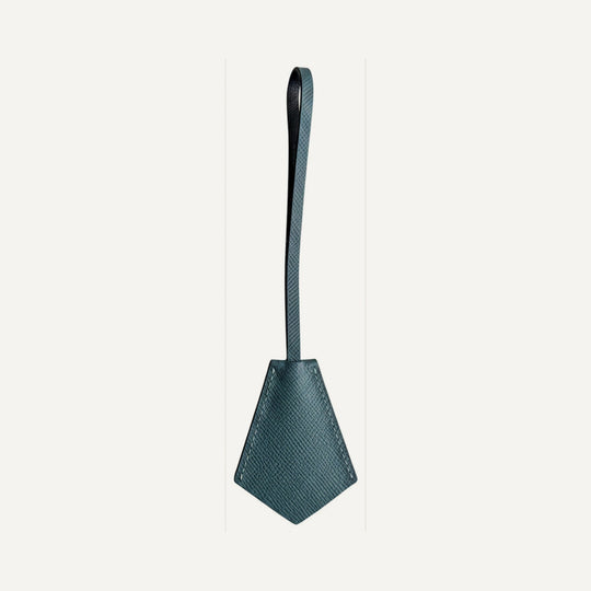 Leather key ring in Blue Jean — 15 Parker